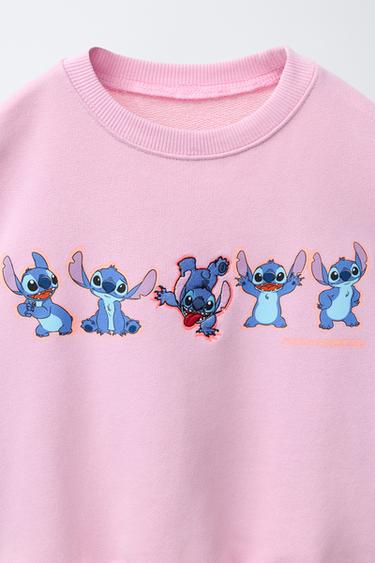 SWEAT IMPRIMÉ LILO & STITCH © DISNEY - Mauve clair de Zara - Image 2