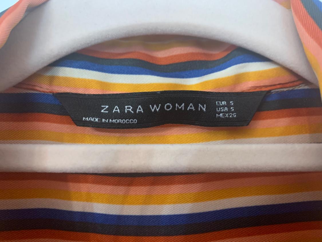 STRIPED SATIN SHIRT - Image 2