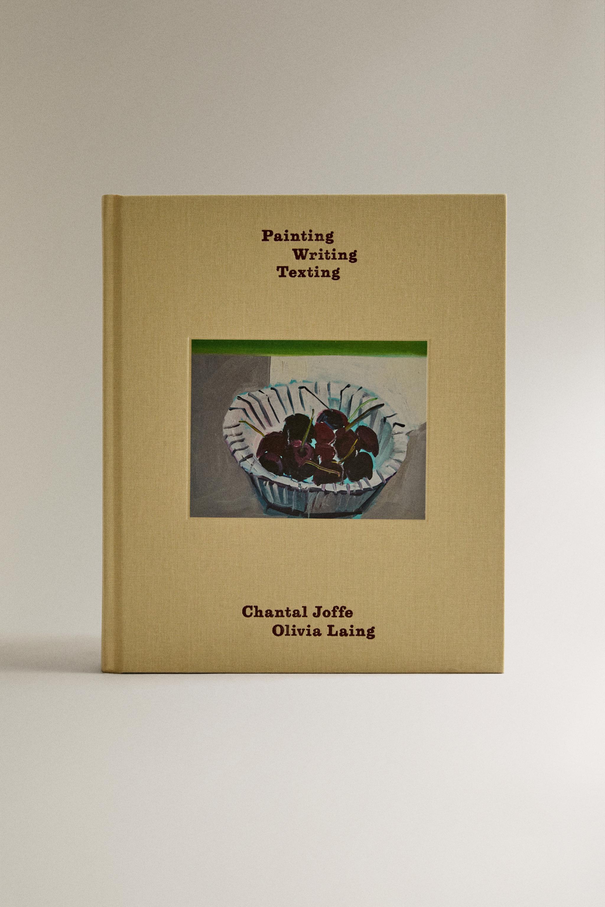 PAINTING, WRITING, TEXTING BOOK (ENGLISH) — Light yellow