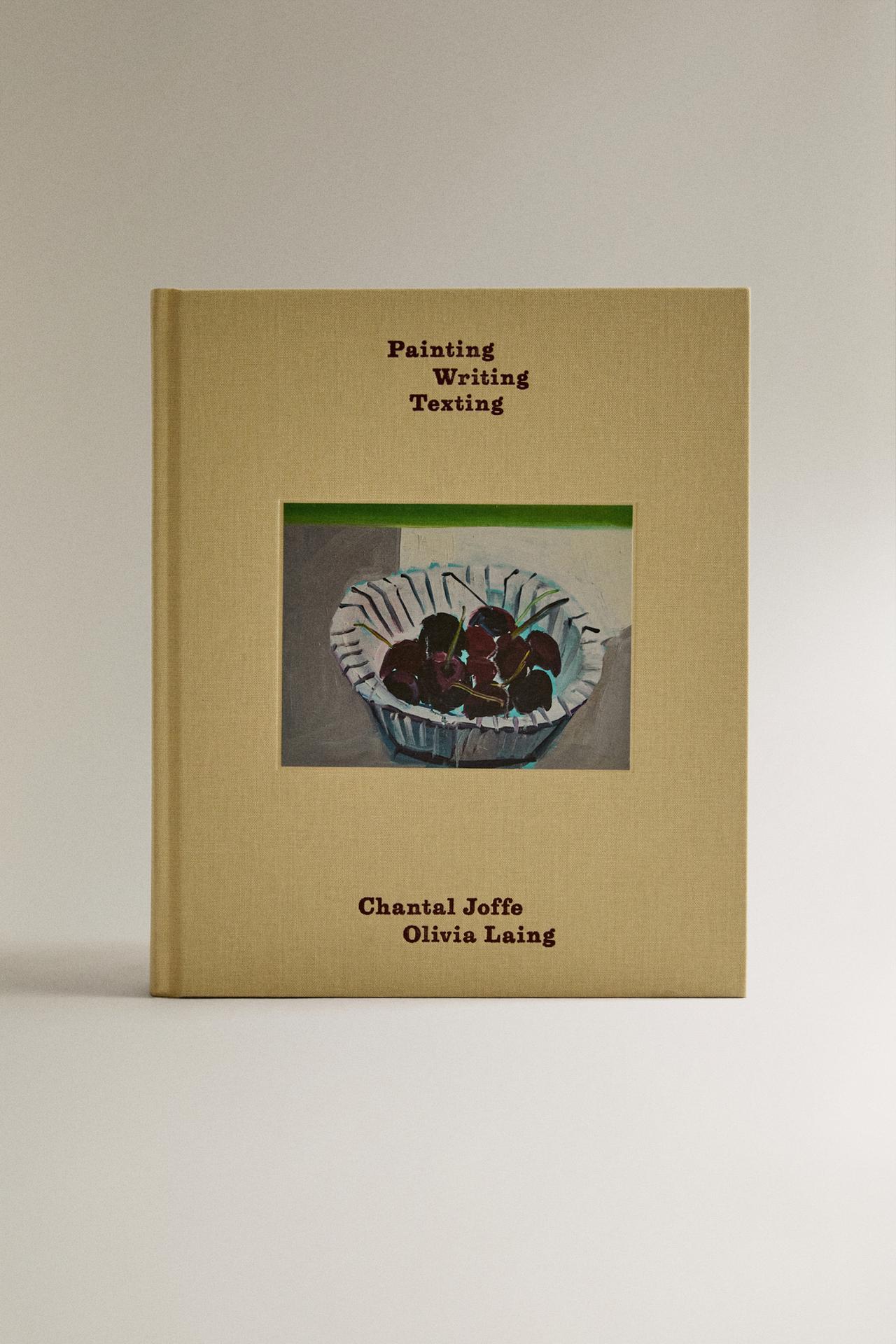 PAINTING, WRITING, TEXTING BOOK (ENGLISH) — Light yellow