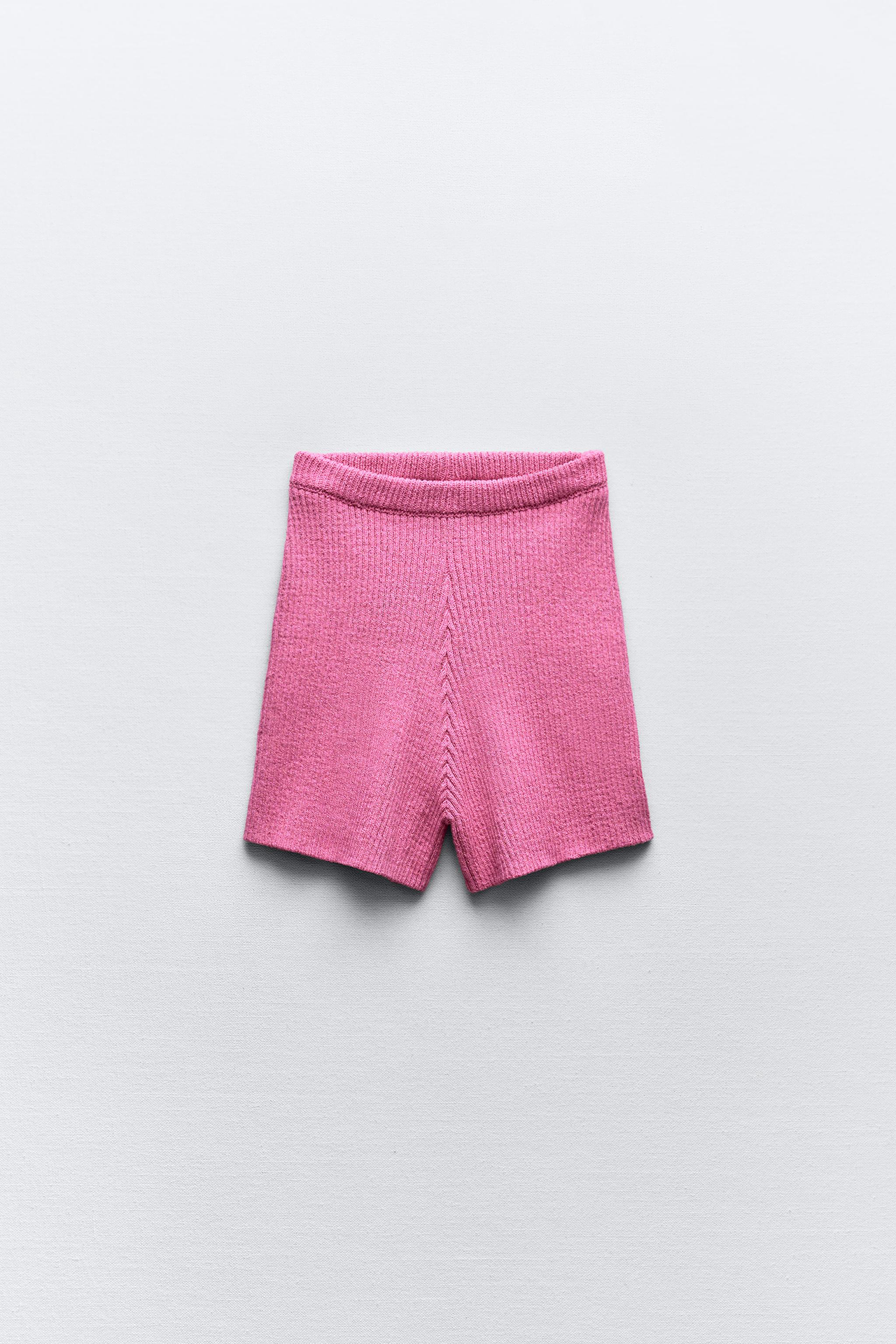 POINTELLE KNIT SHORTS