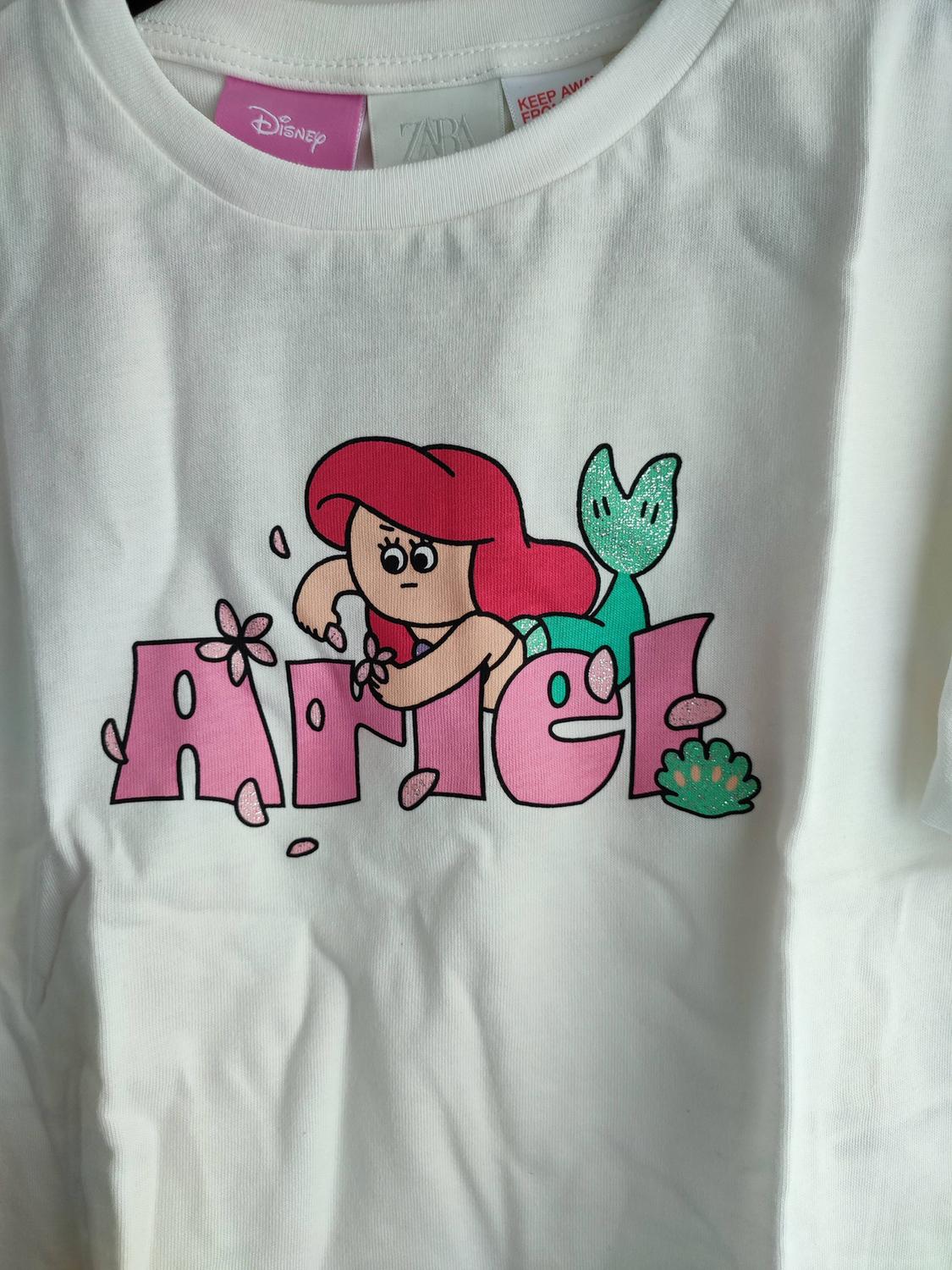 ARIEL PRINCESSES © DISNEY PRINTED T-SHIRT - Image 4