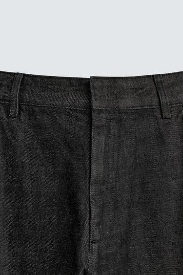 JEANS FLARE FIT - Noir de Zara - Image 10