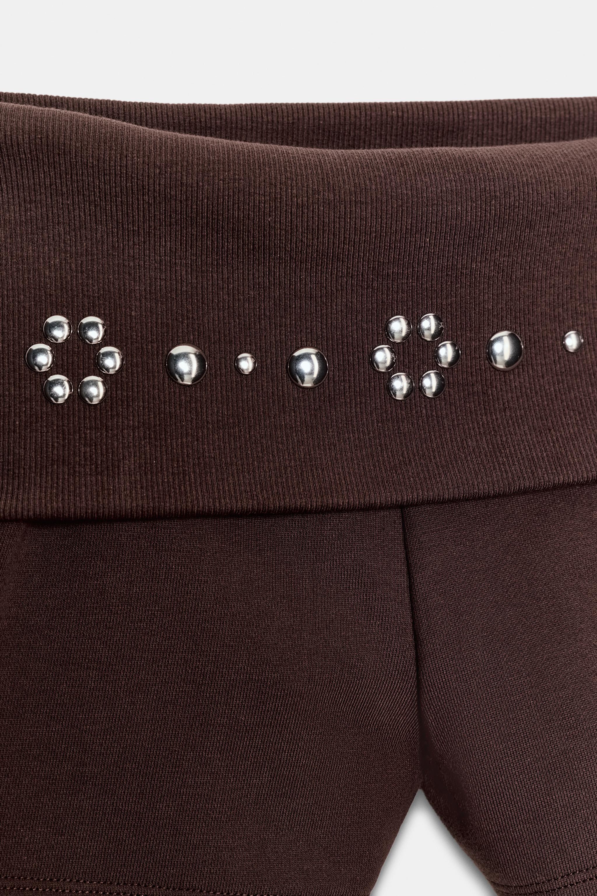 STUDDED SHORTS
