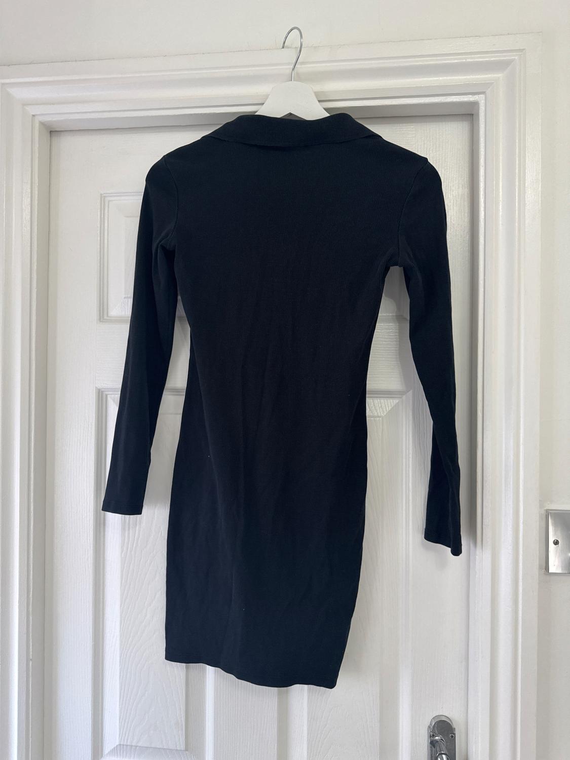 RIBBED POLO DRESS - Image 2