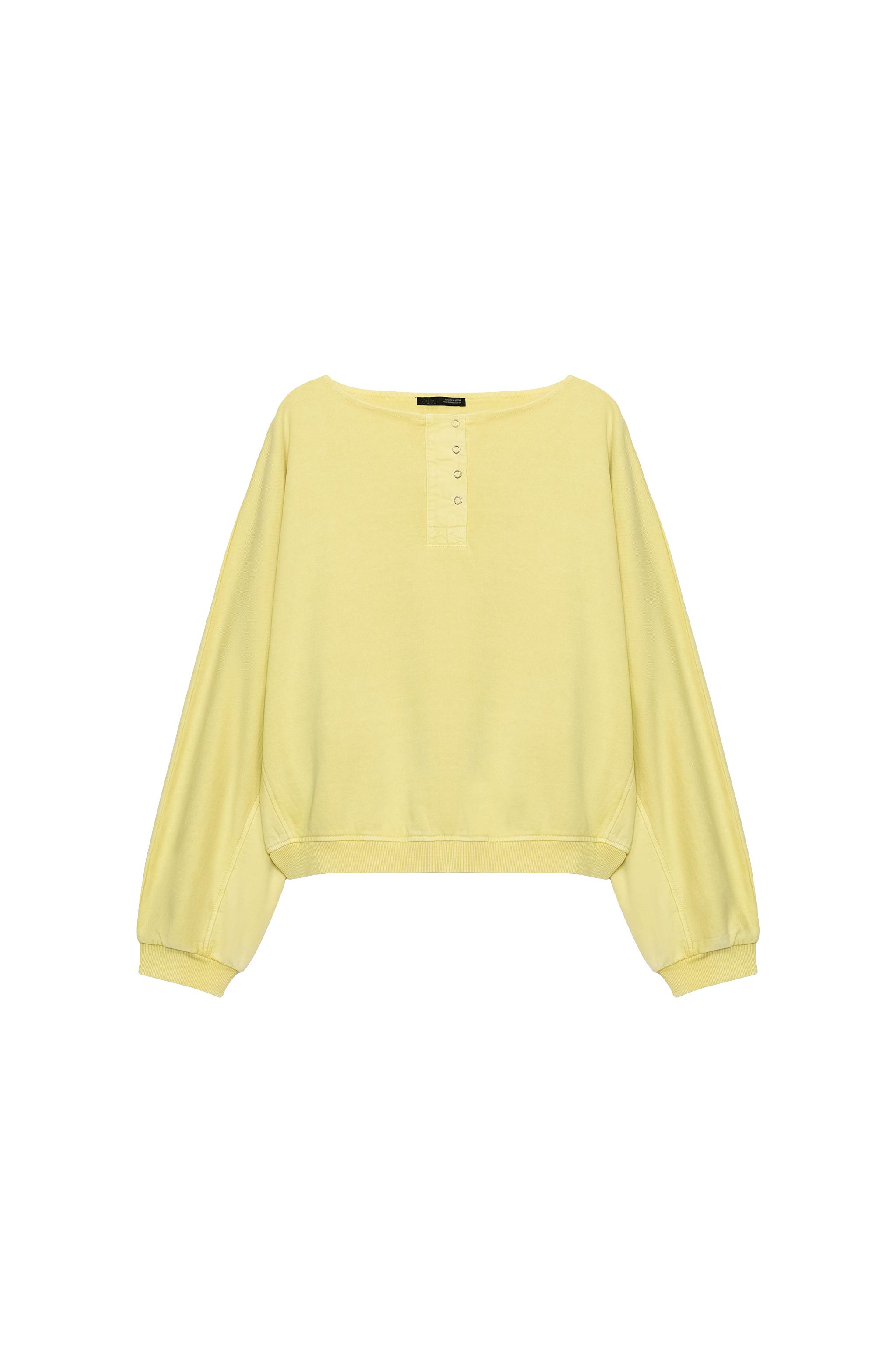 SUDADERA EFECTO LAVADO COMBINADA
