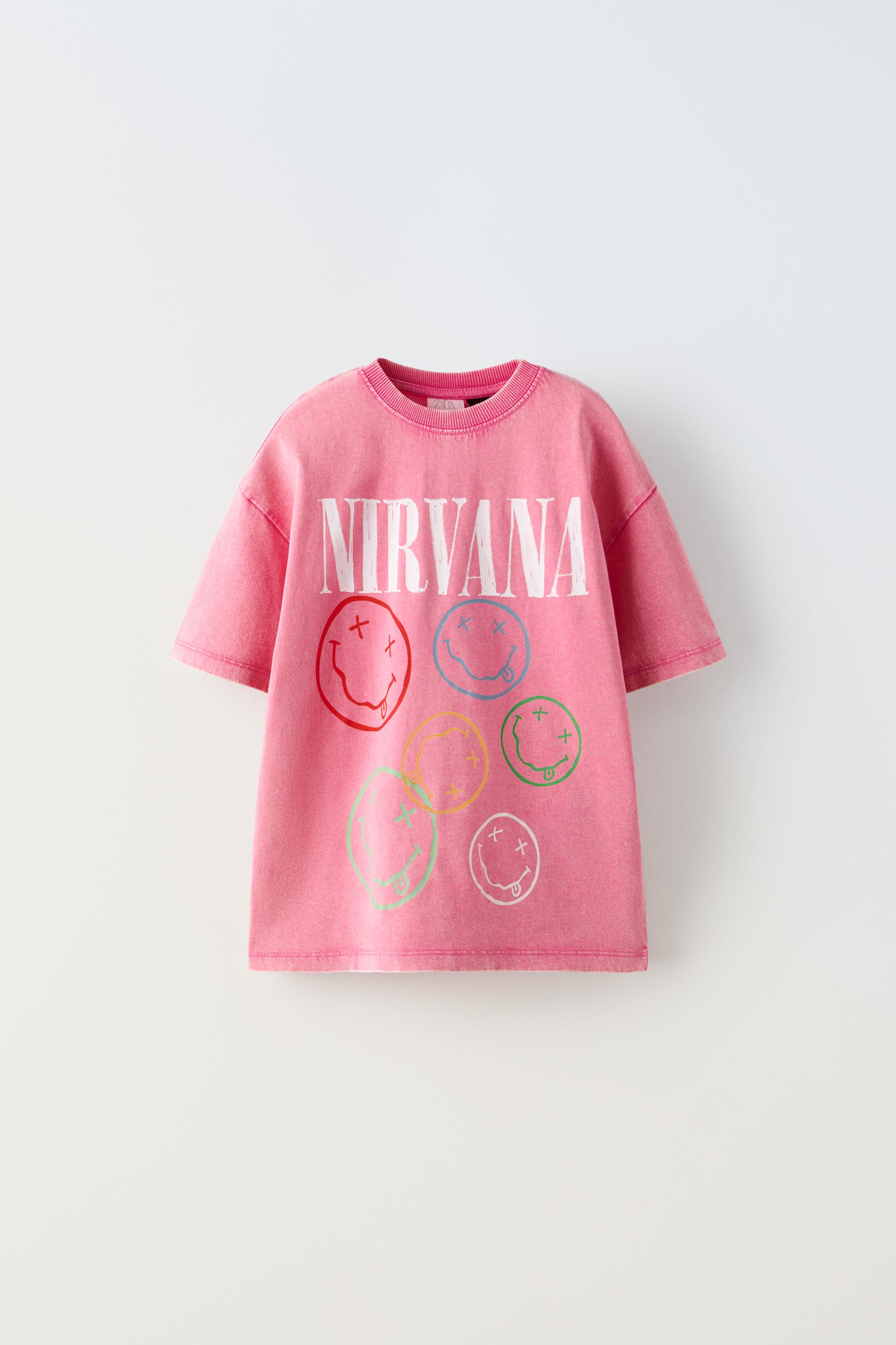 NIRVANA T SHIRT Pink ZARA Australia