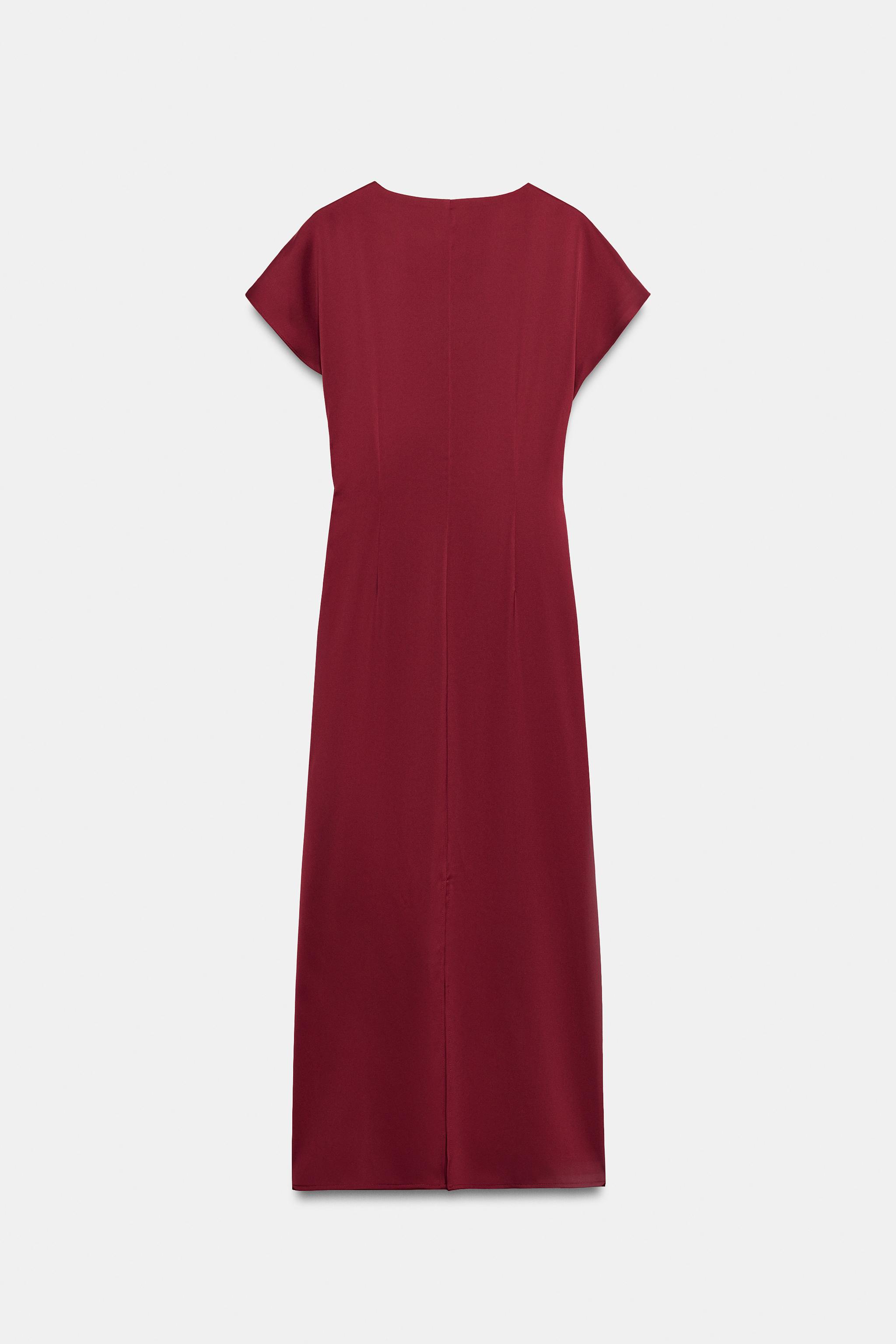 ROBE DRAPÉE MIDI