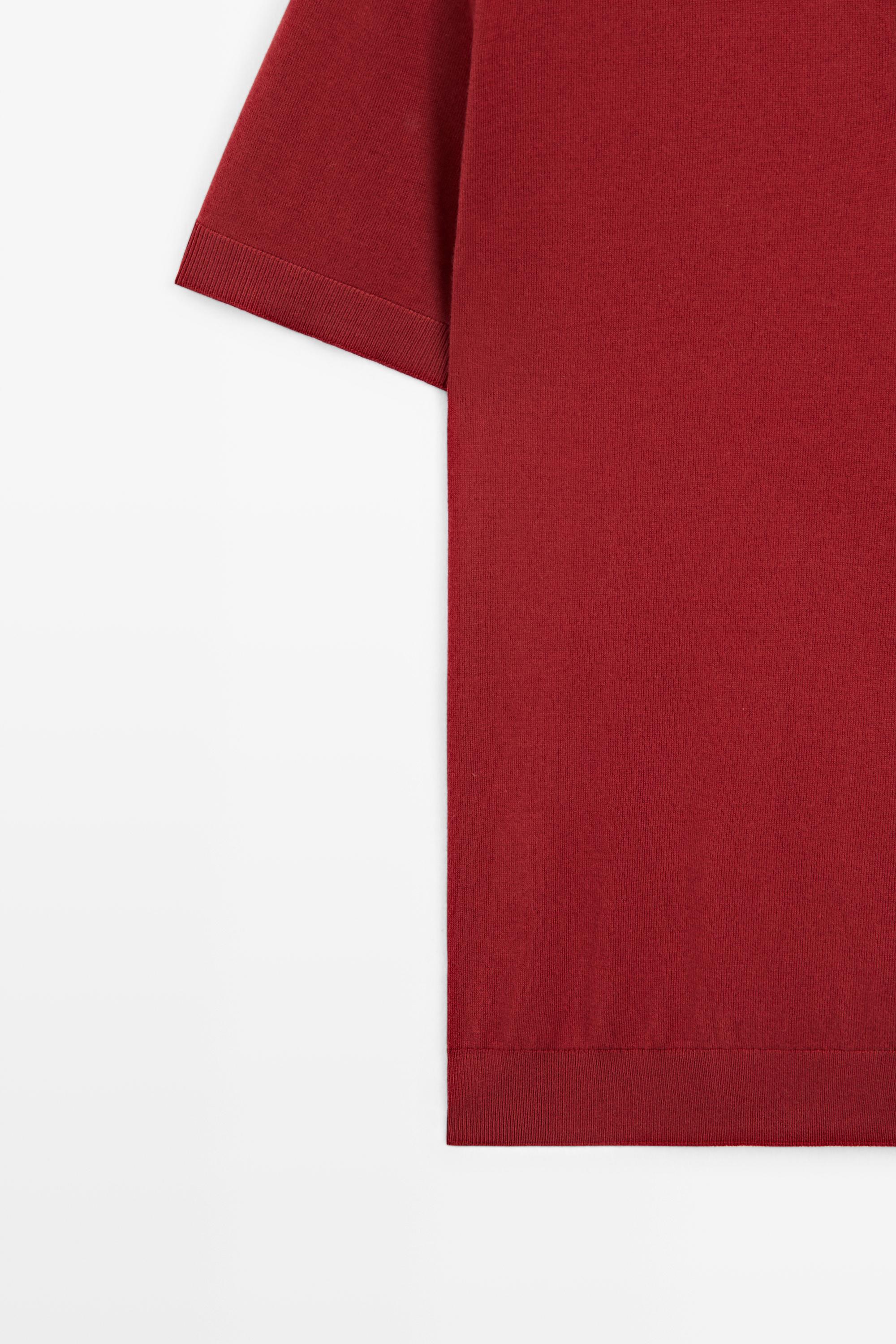 100% cotton knit short sleeve polo shirt