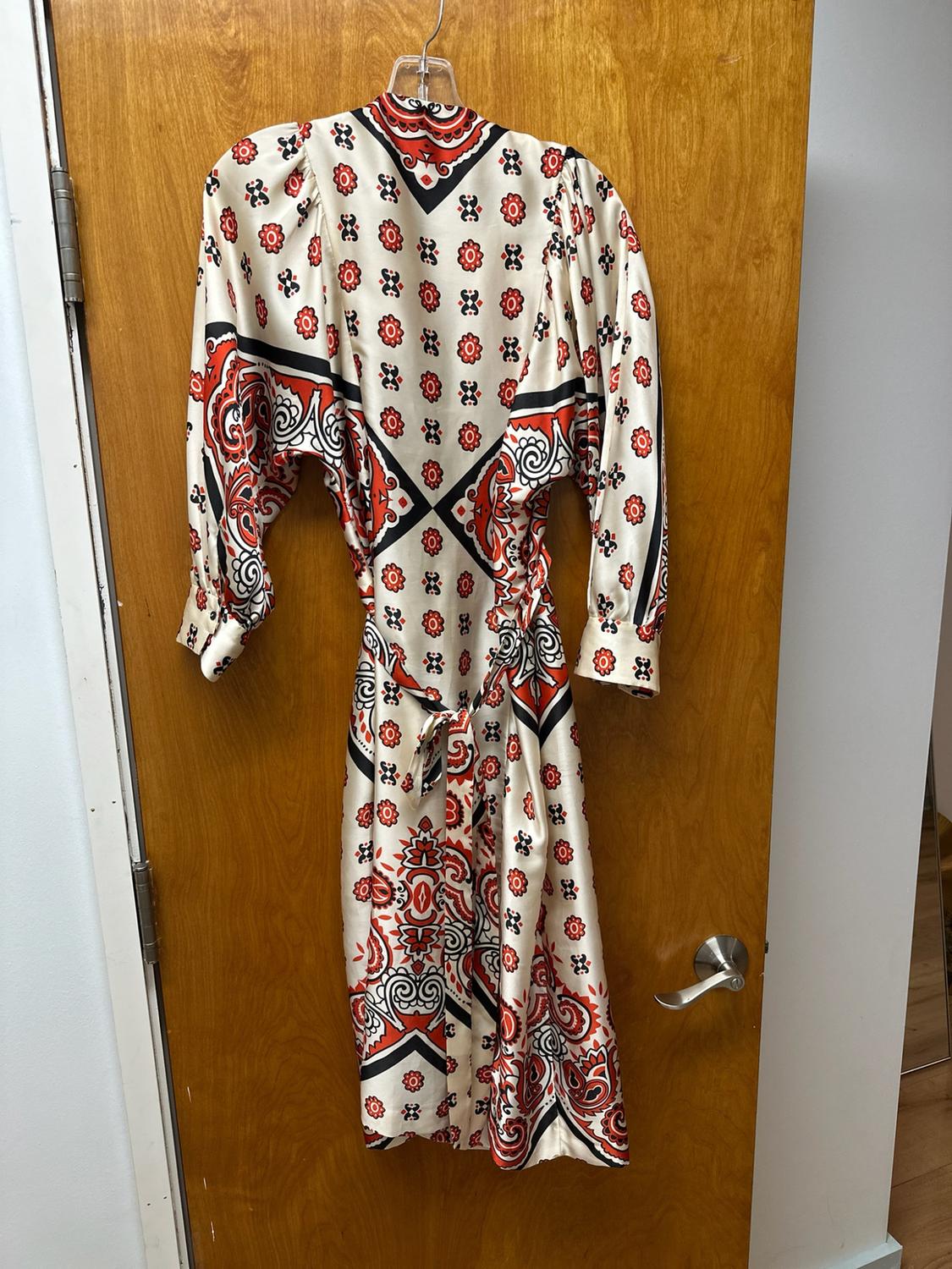 VESTIDO CRUZADO ESTAMPADO - Image 4