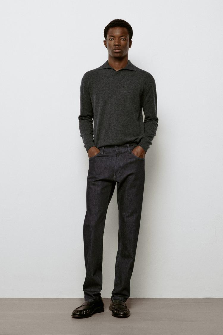 Slim fit jeans — Navy blue