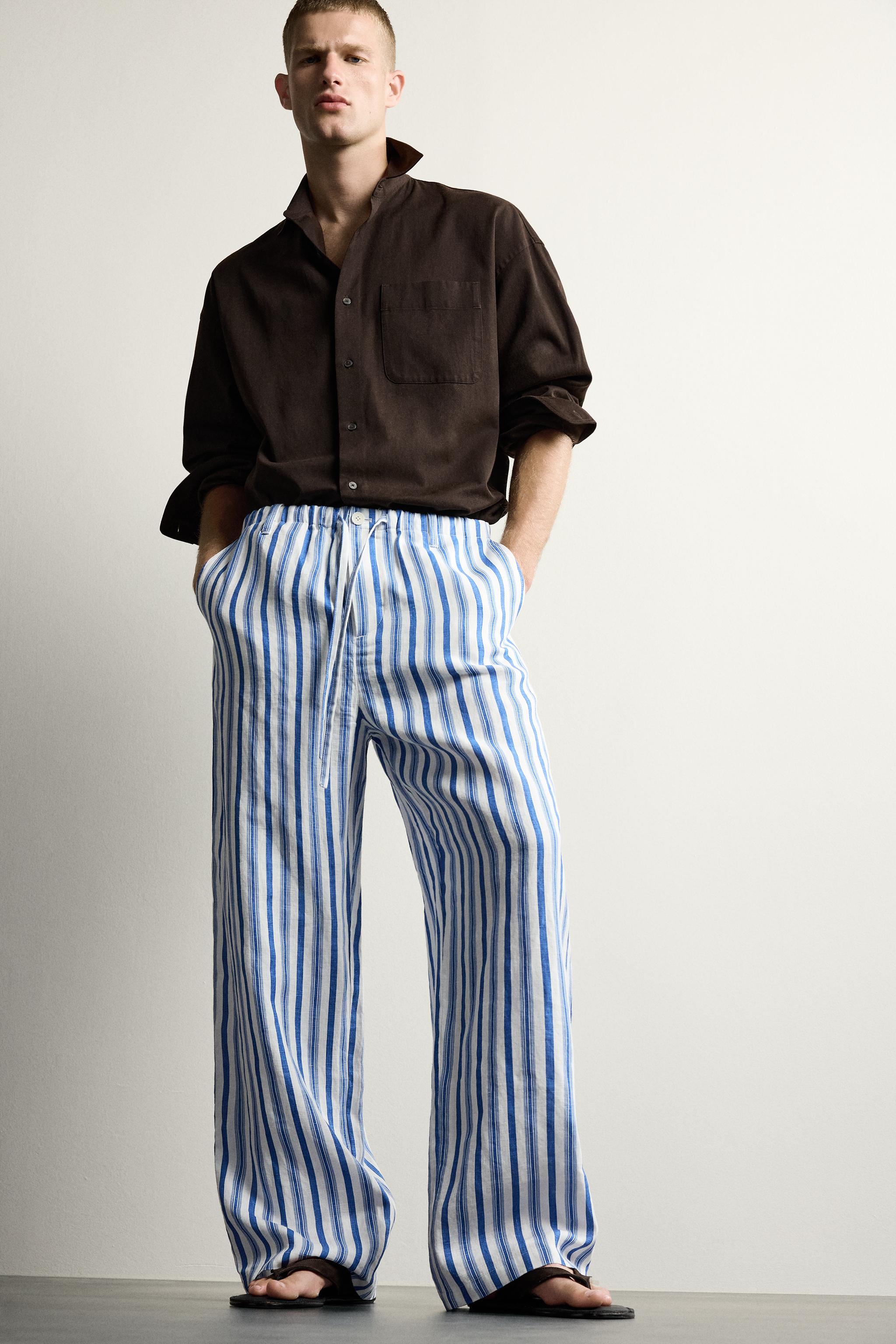 PANTALON RELAXED FIT 100% LIN