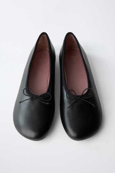 BASIC BALLET FLATS - Black by Zara - Image 3