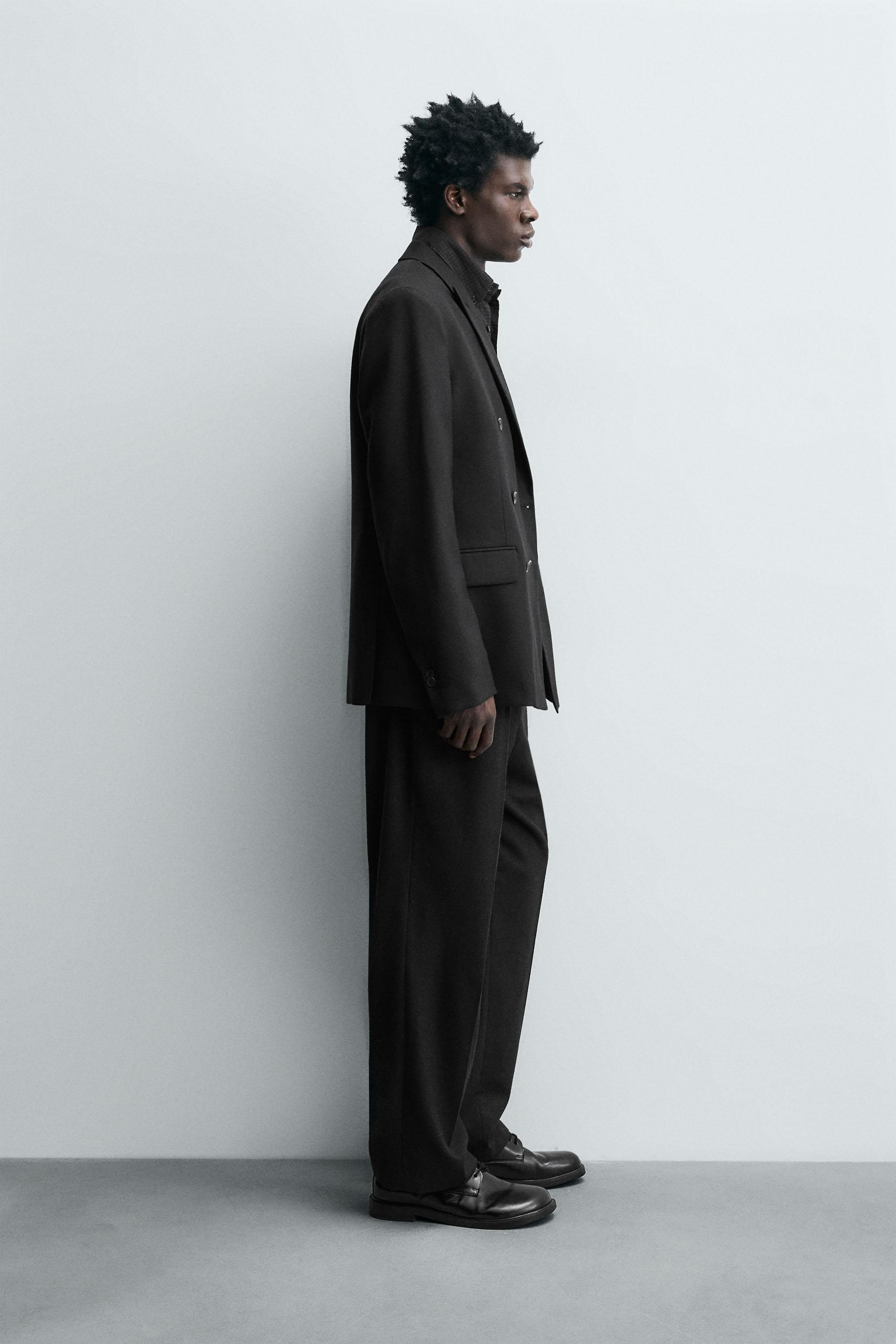 BLAZER CROISÉ DE COSTUME AVEC LAINE ÉDITION LIMITÉE