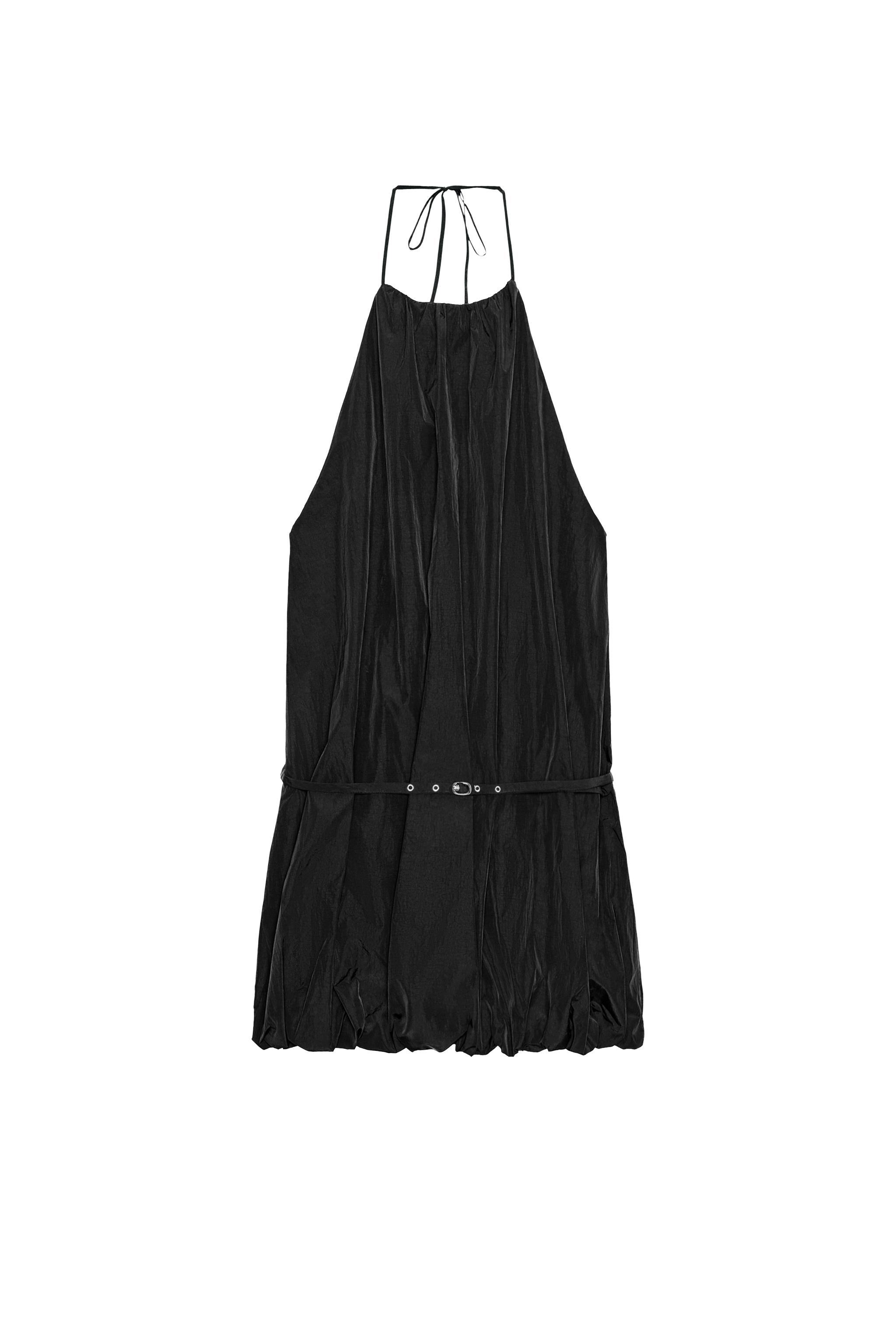 black bubble dress zara Zara Short Balloon Voluminous Hem Dress Black Size M L Medium Large  1014/329 New