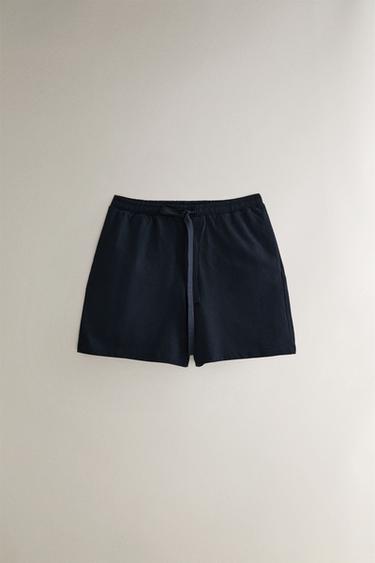SHORT COTON - Bleu de Zara - Image 0