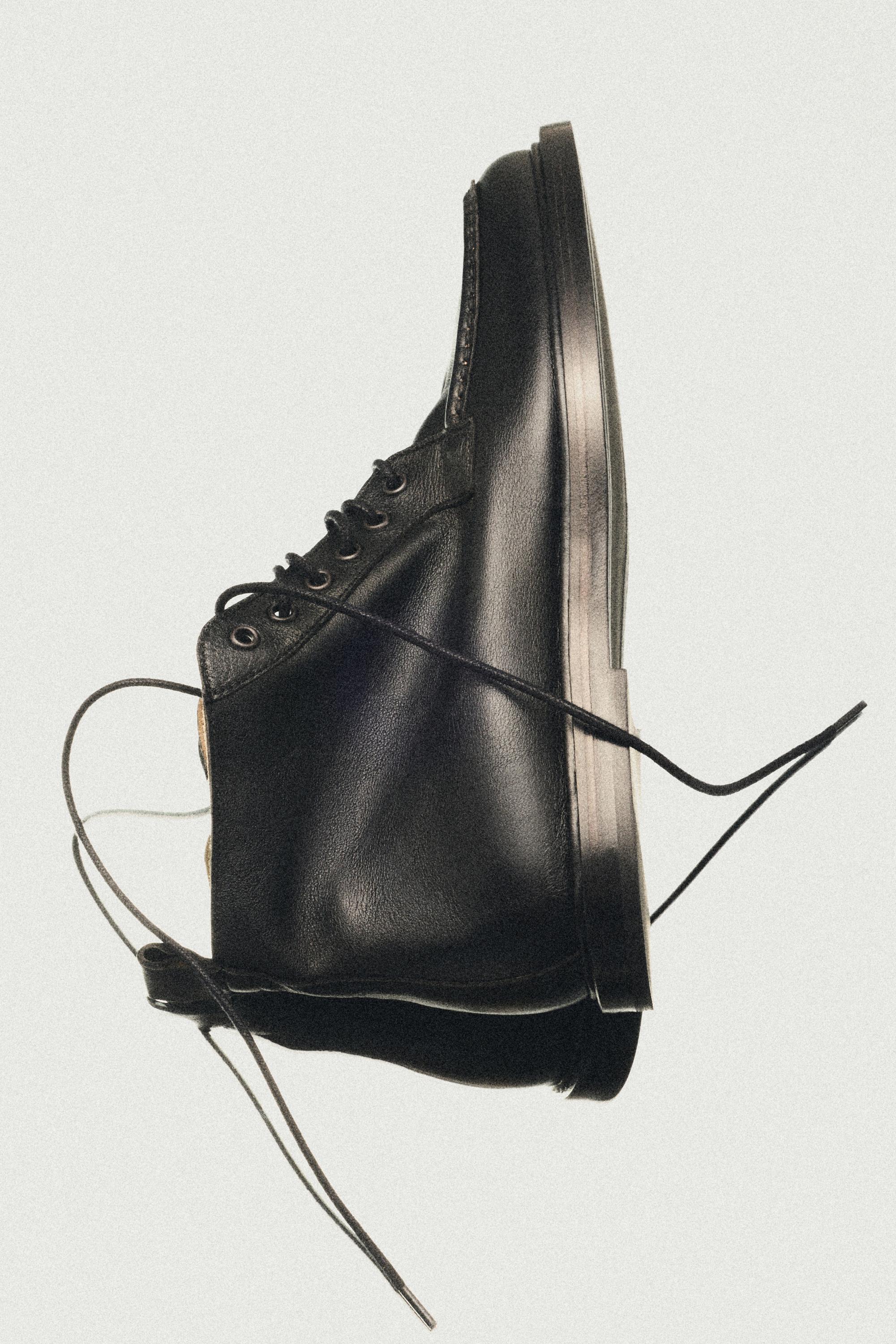 Soft leather lace-up ankle boot - LIMITED EDITION