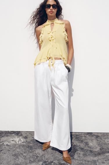 SLINGBACKS MET DETAIL - Bruin van Zara