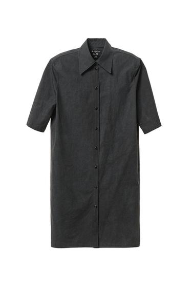 VESTITO CHEMISIER CON SPALLINE WILLY CHAVARRIA X ZARA - Nero di Zara