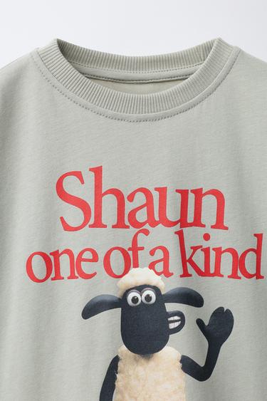 SHAUN THE SHEEP ™ T-SHIRT - Light green by Zara - Image 2