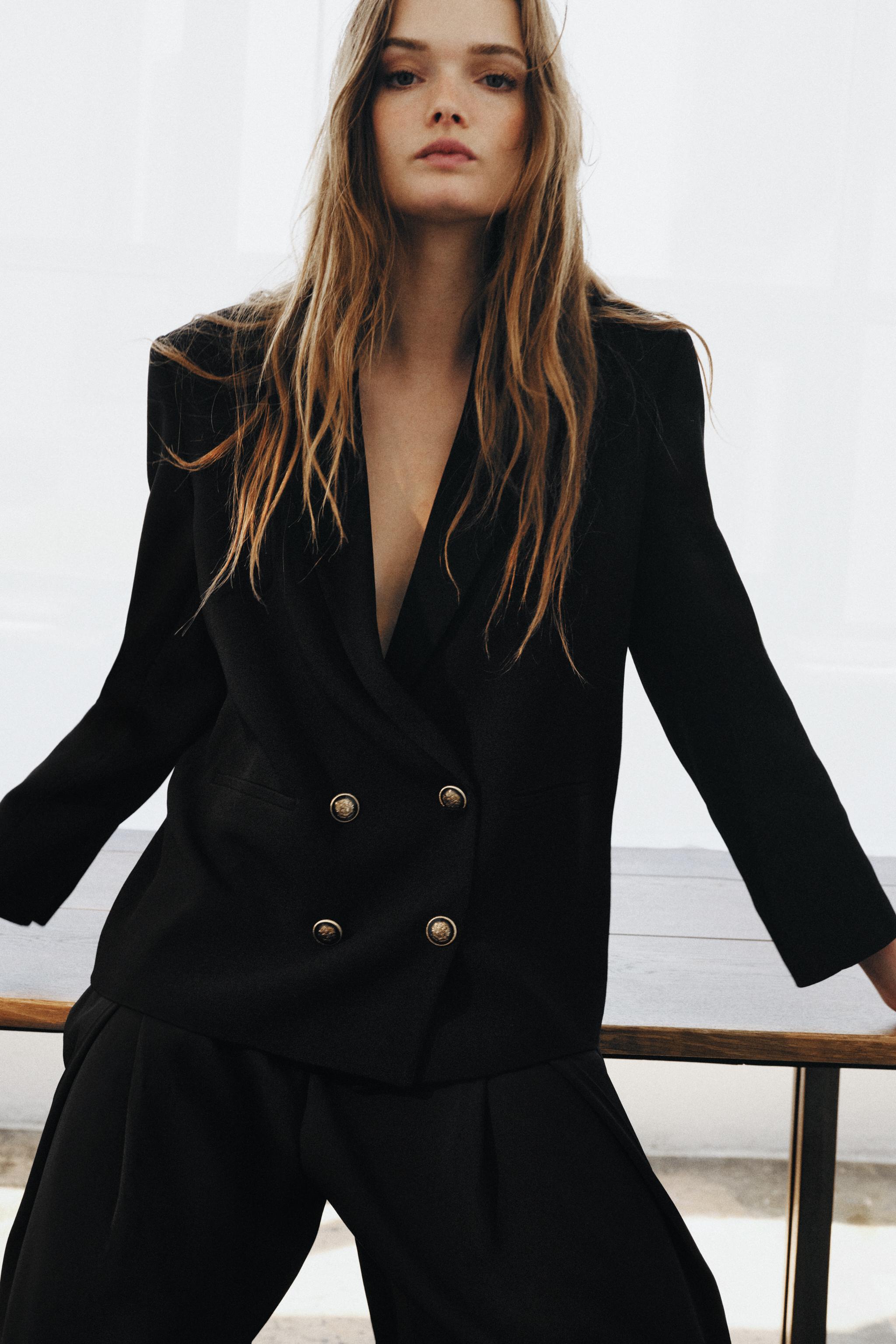 ZW COLLECTION DÜĞMELİ STRAIGHT FIT BLAZER - Görsel 3