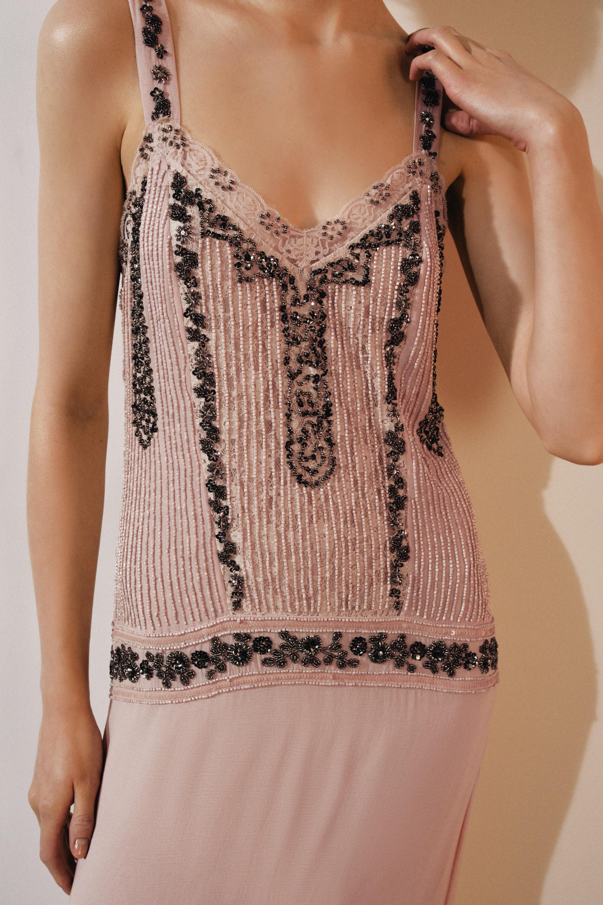Zara ZW COLLECTION TAŞLI ELBİSE görsel 3