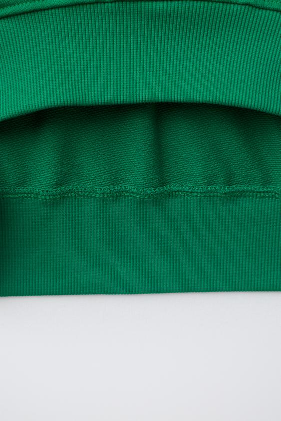 SWEAT À CAPUCHE PHOTO CHIEN - Vert de Zara - Image 3