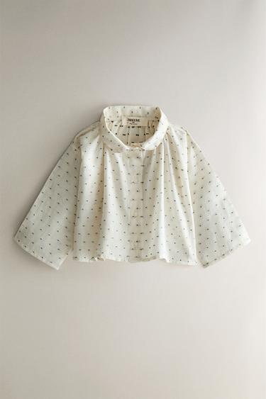 CHEMISE BÉBÉ PLUMETIS - Crème de Zara - Image 0