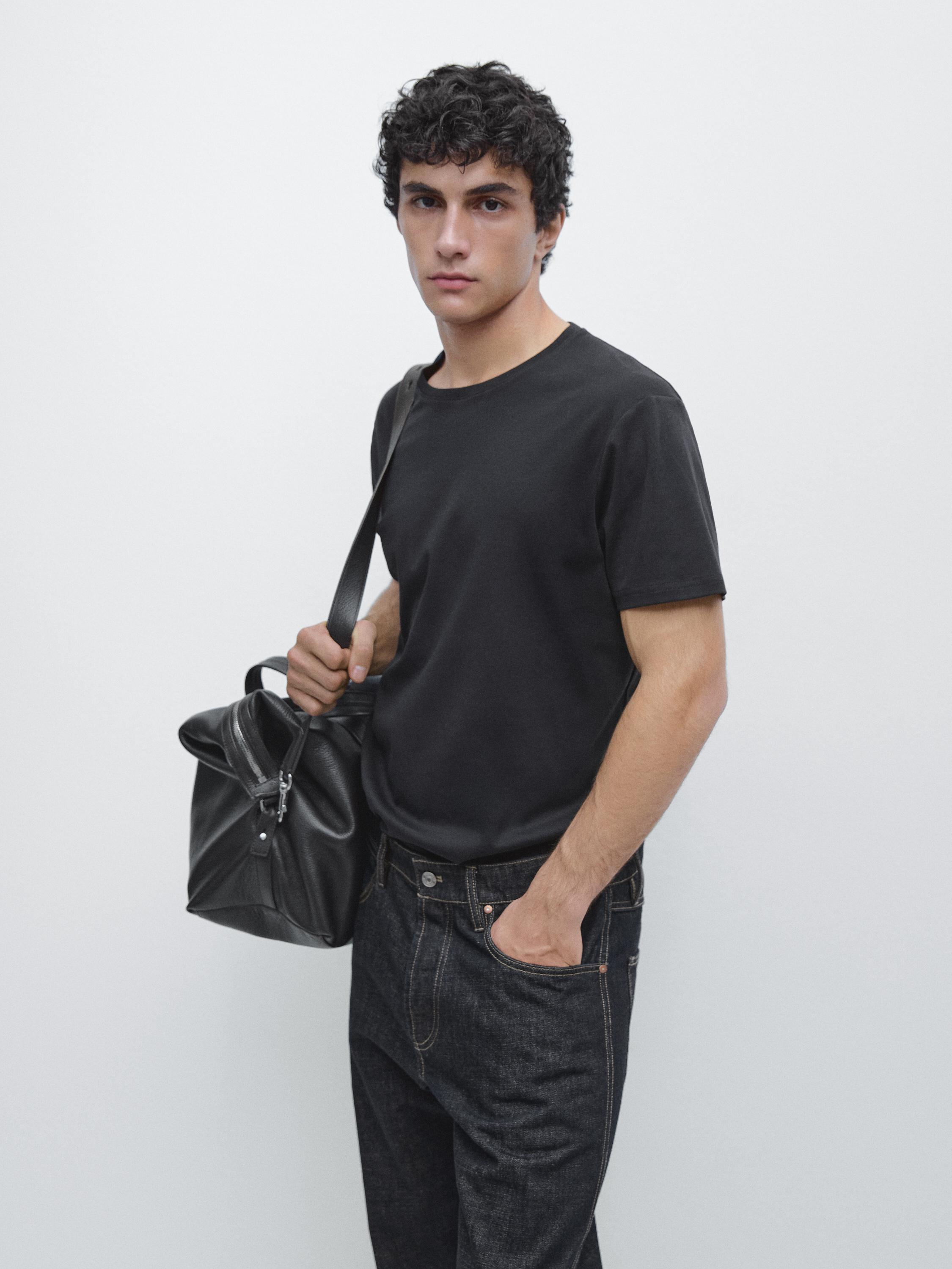 100% mercerised cotton T-shirt