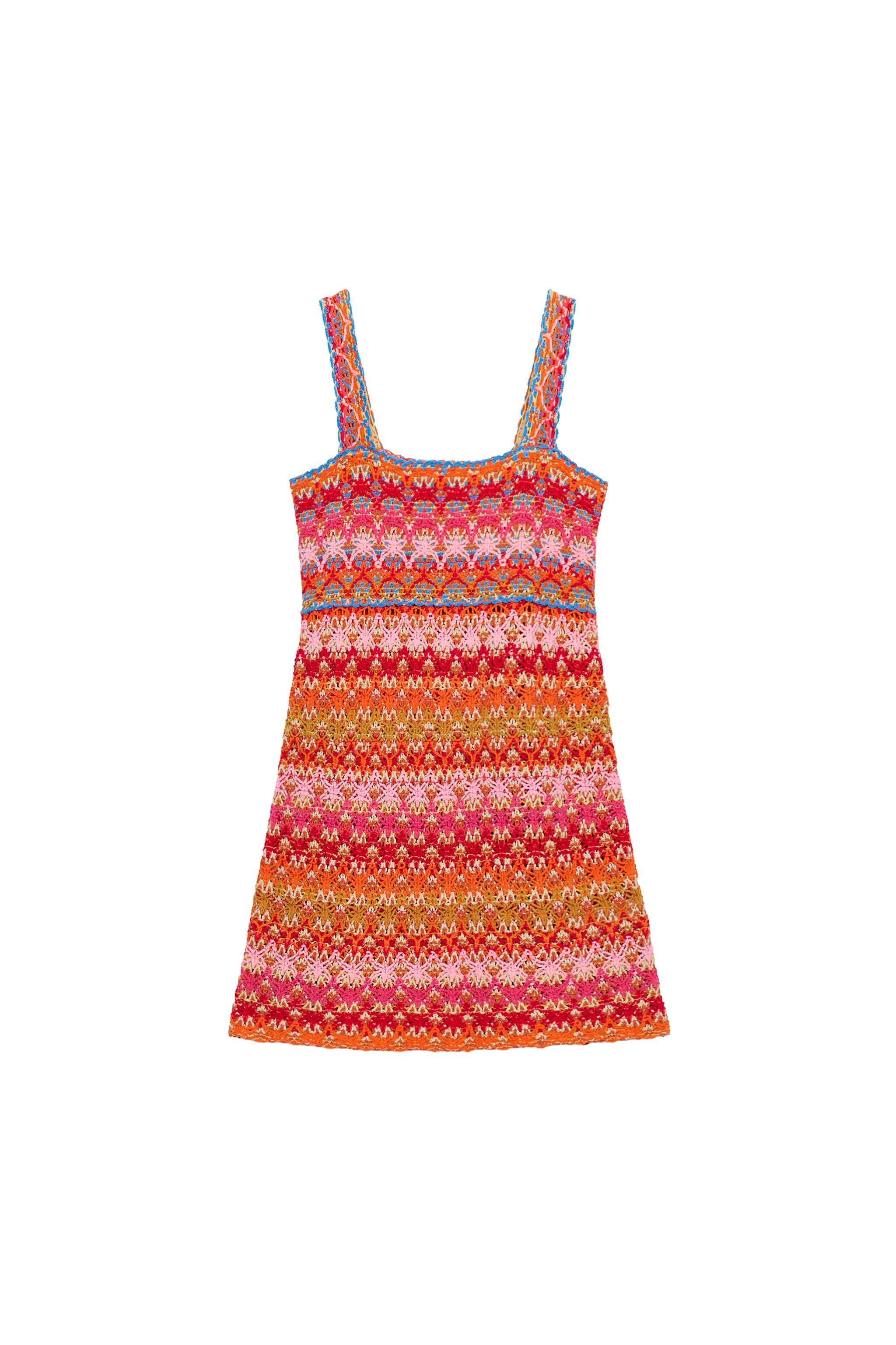 SHORT KNIT DRESS - Multicolored | ZARA United States