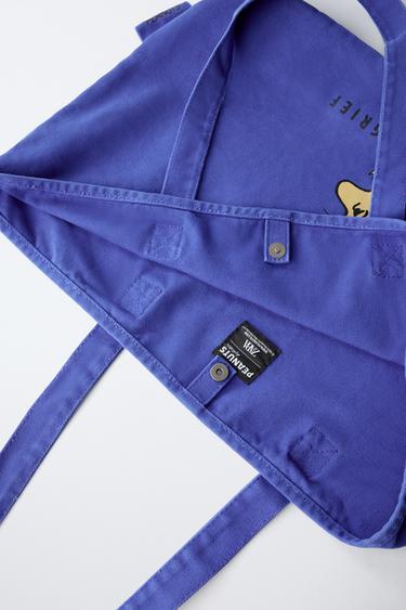 SHOPPER SNOOPY PEANUTS™ - Bleu de Zara - Image 3