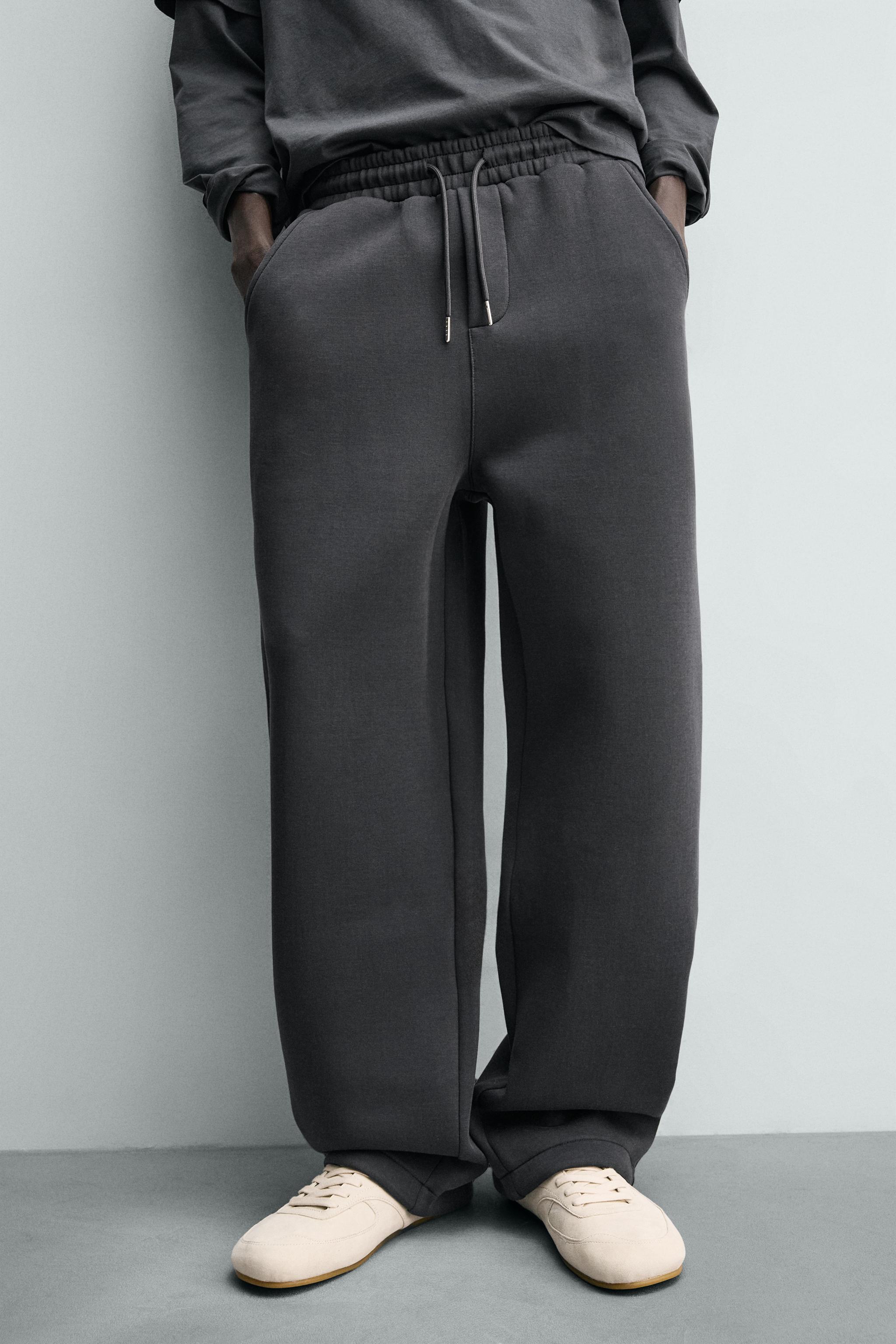 PANTALON JOGGER INTERLOCK COUPE DÉCONTRACTÉE
