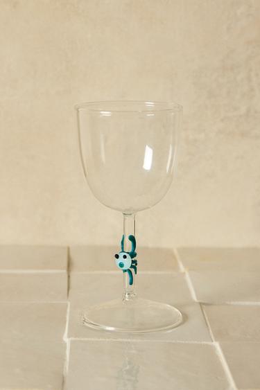 SEA ANIMAL BOROSILICATE GLASS - Green by Zara