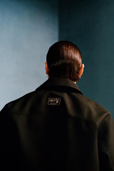 WILLY CHAVARRIA X ZARA TEXTURED BOMBER JACKET - Black by Zara - Image 2