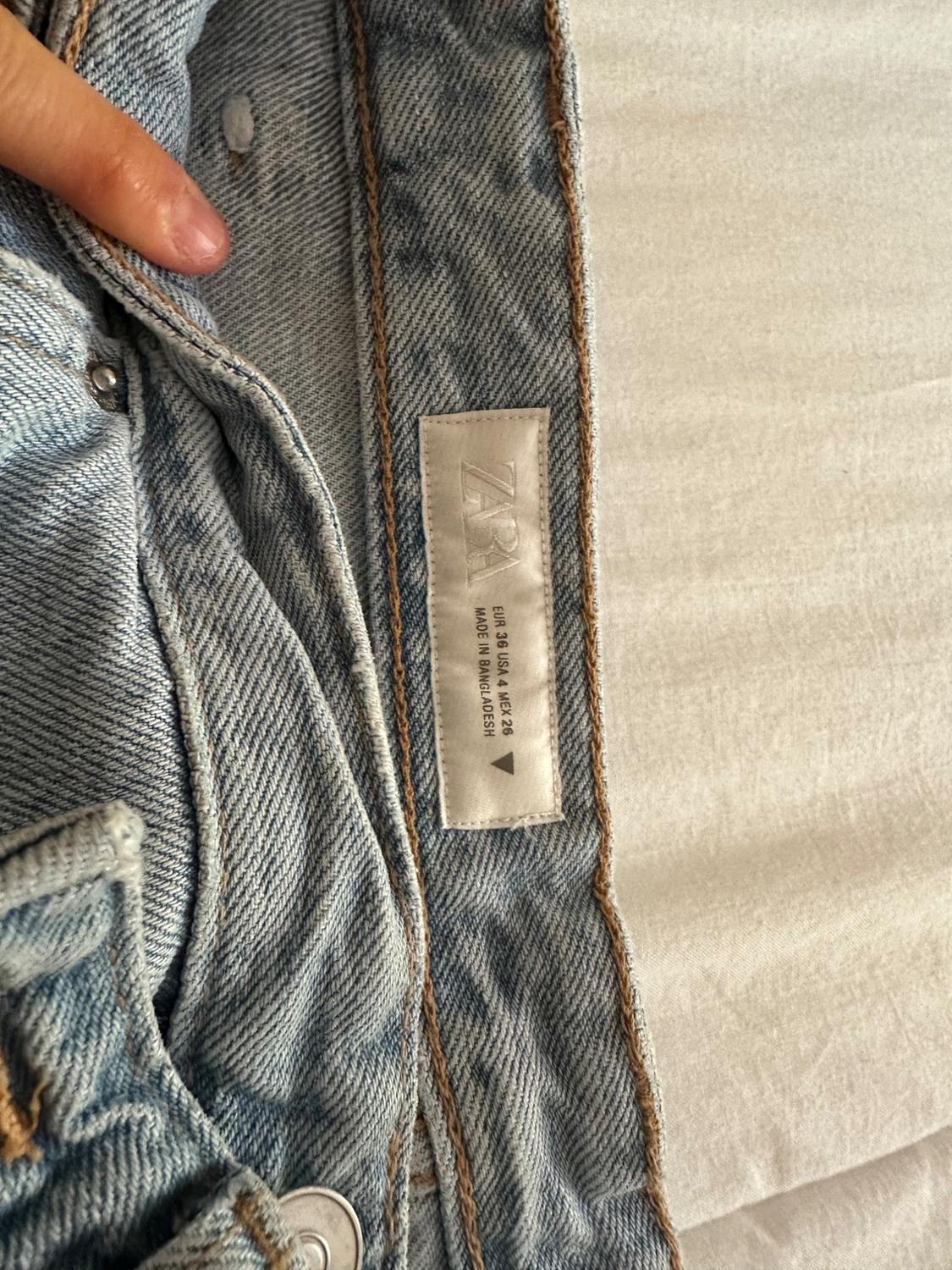 HIGH-WAIST WIDE-LEG TRF JEANS - Image 4