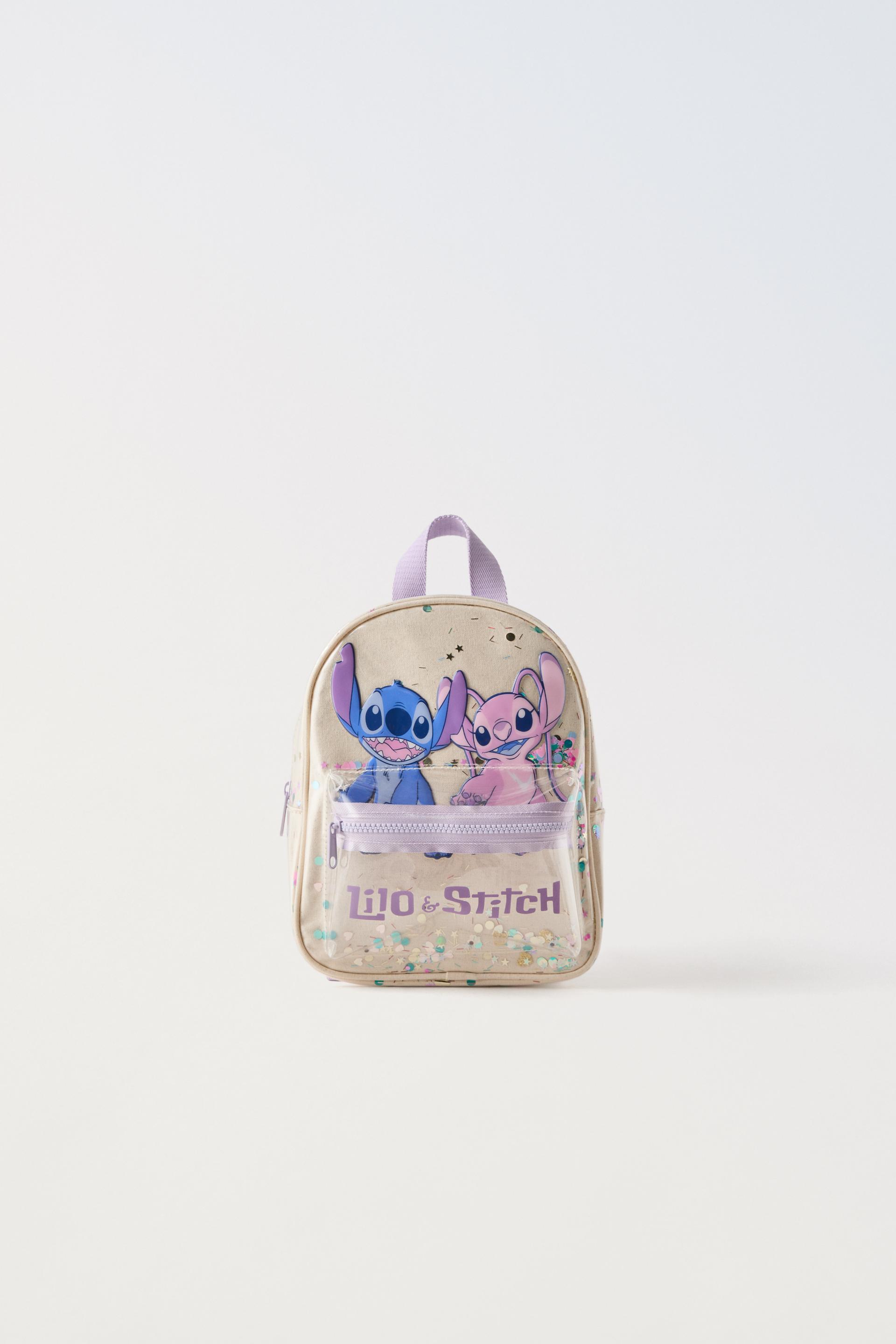 LILO & STITCH © DISNEY MINI VINYL BACKPACK Ecru White ZARA Turkey