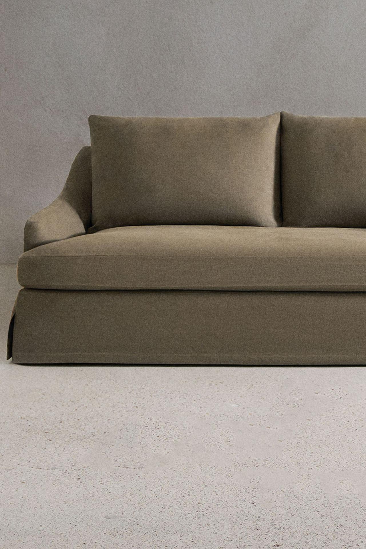 SOFA 01 LINEN COVER — Gray