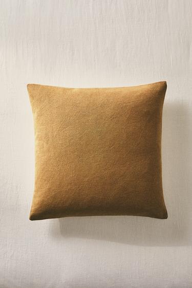 HOUSSE DE COUSSIN UNIE - Moutarde de Zara - Image 5