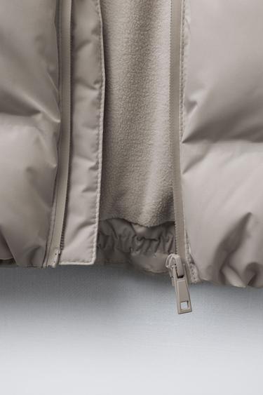 WATER-REPELLENT COAT WITH STICKER DETAIL - Ice by Zara - Image 7