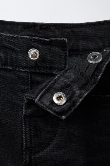 REGULAR DENIM BERMUDA SHORTS - Black by Zara - Image 2