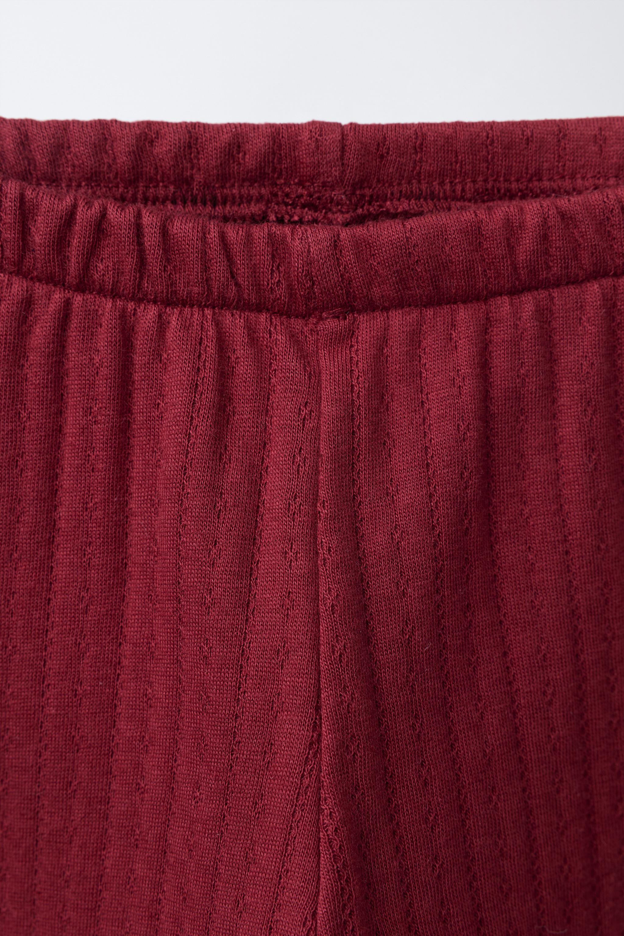 COTTON POINTELLE LEGGINGS