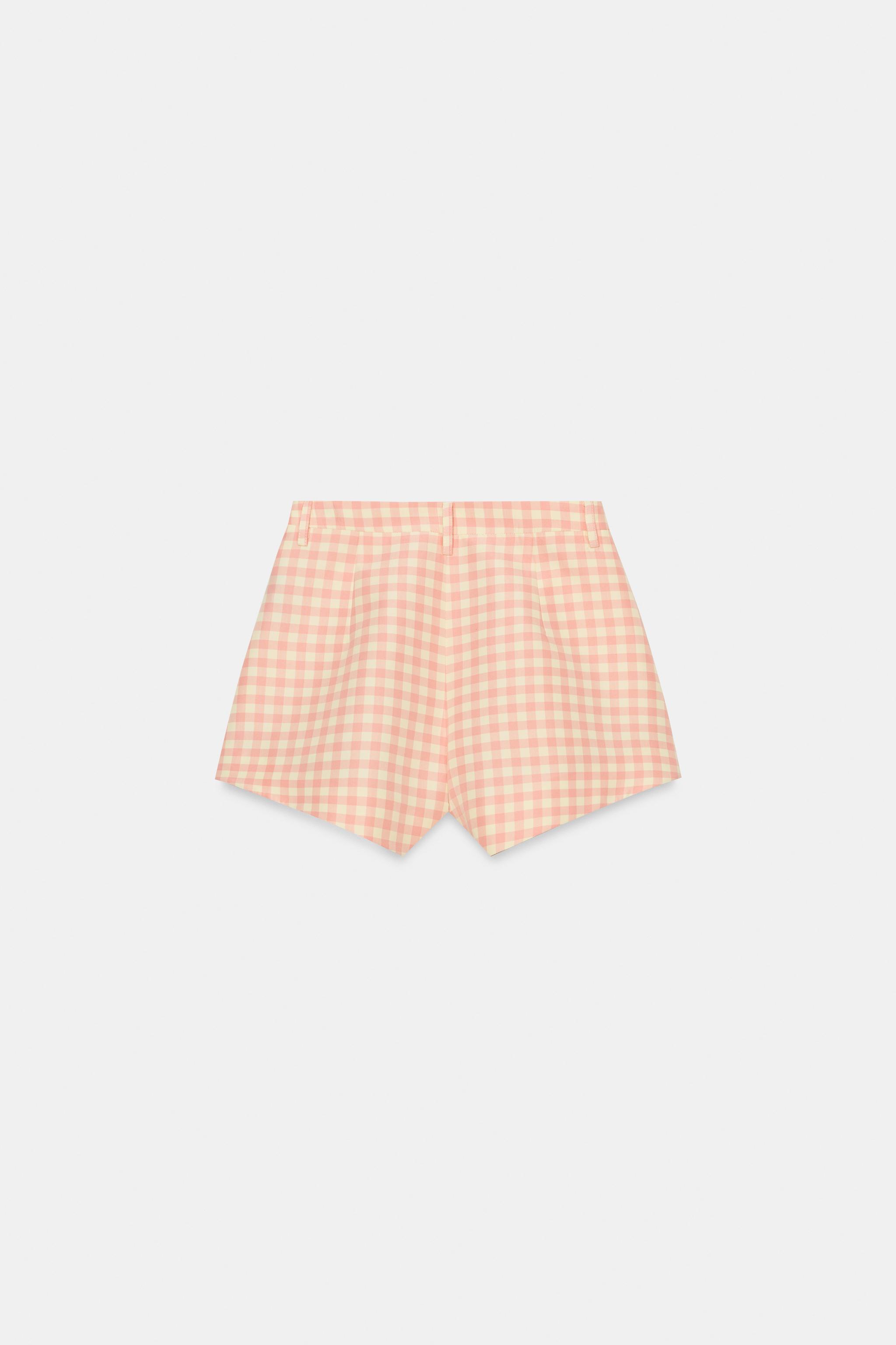 BERMUDA À CARREAUX VICHY ZW COLLECTION
