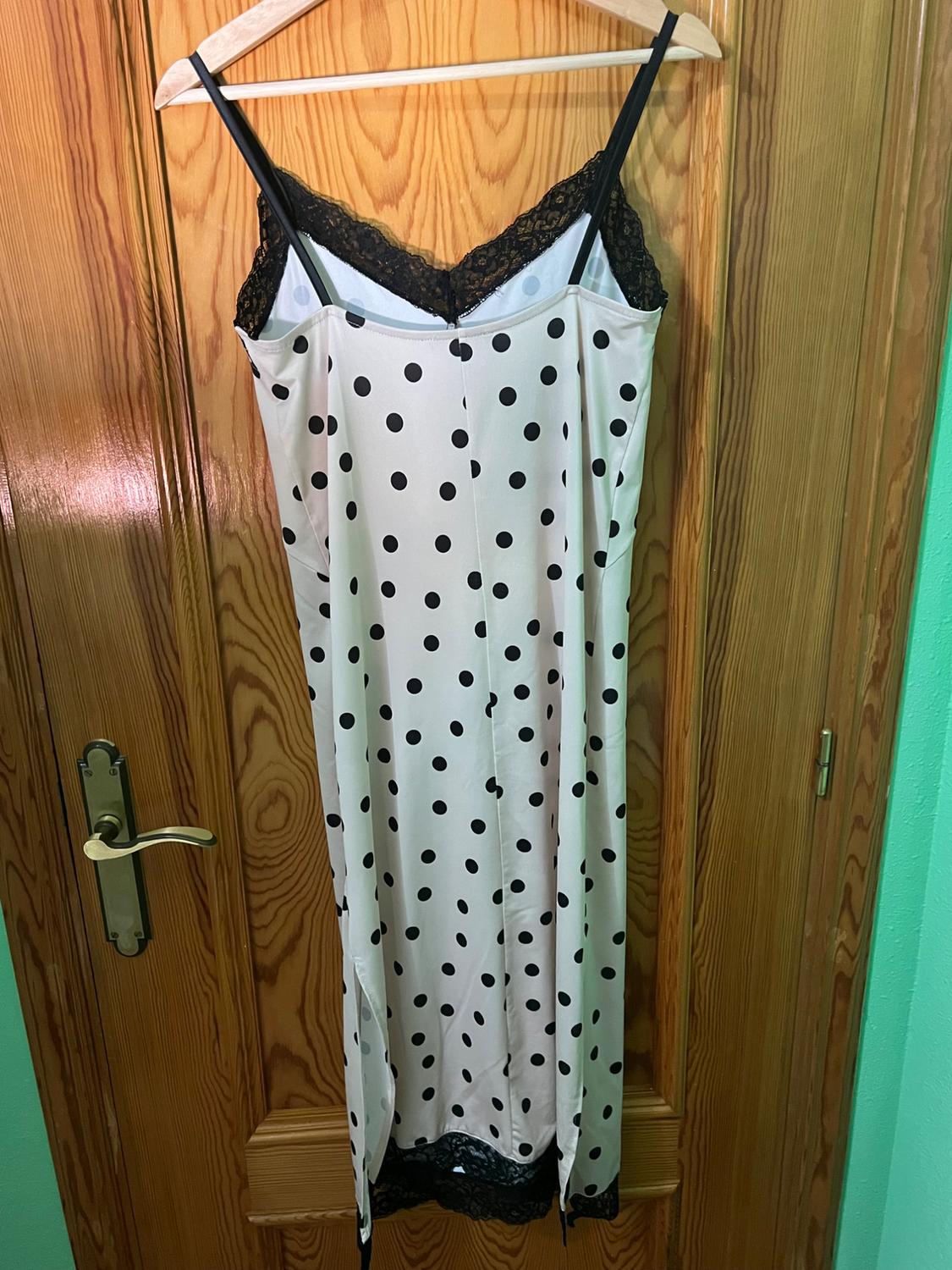 POLKA DOT CAMISOLE DRESS - Image 2