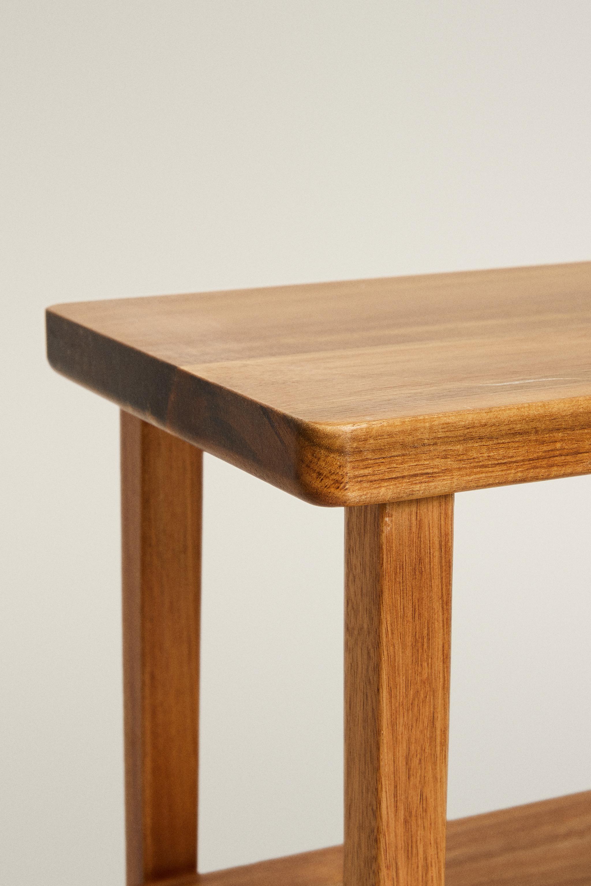 ACACIA WOOD DOUBLE BENCH