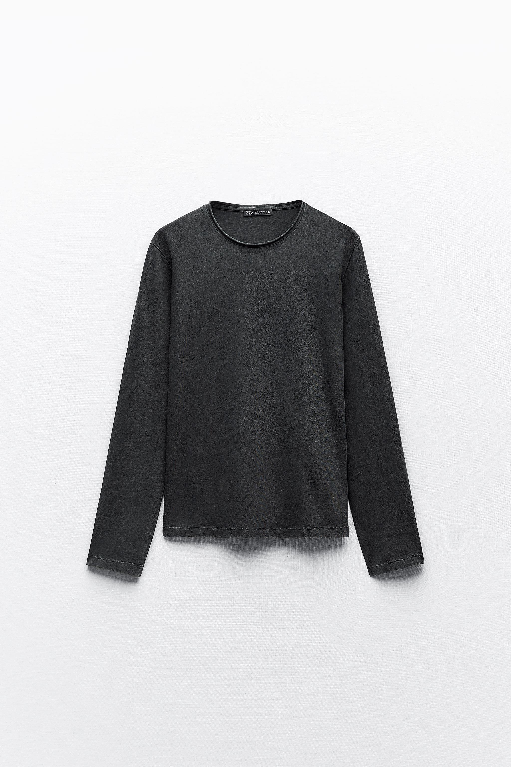 Zara basic t on sale shirt