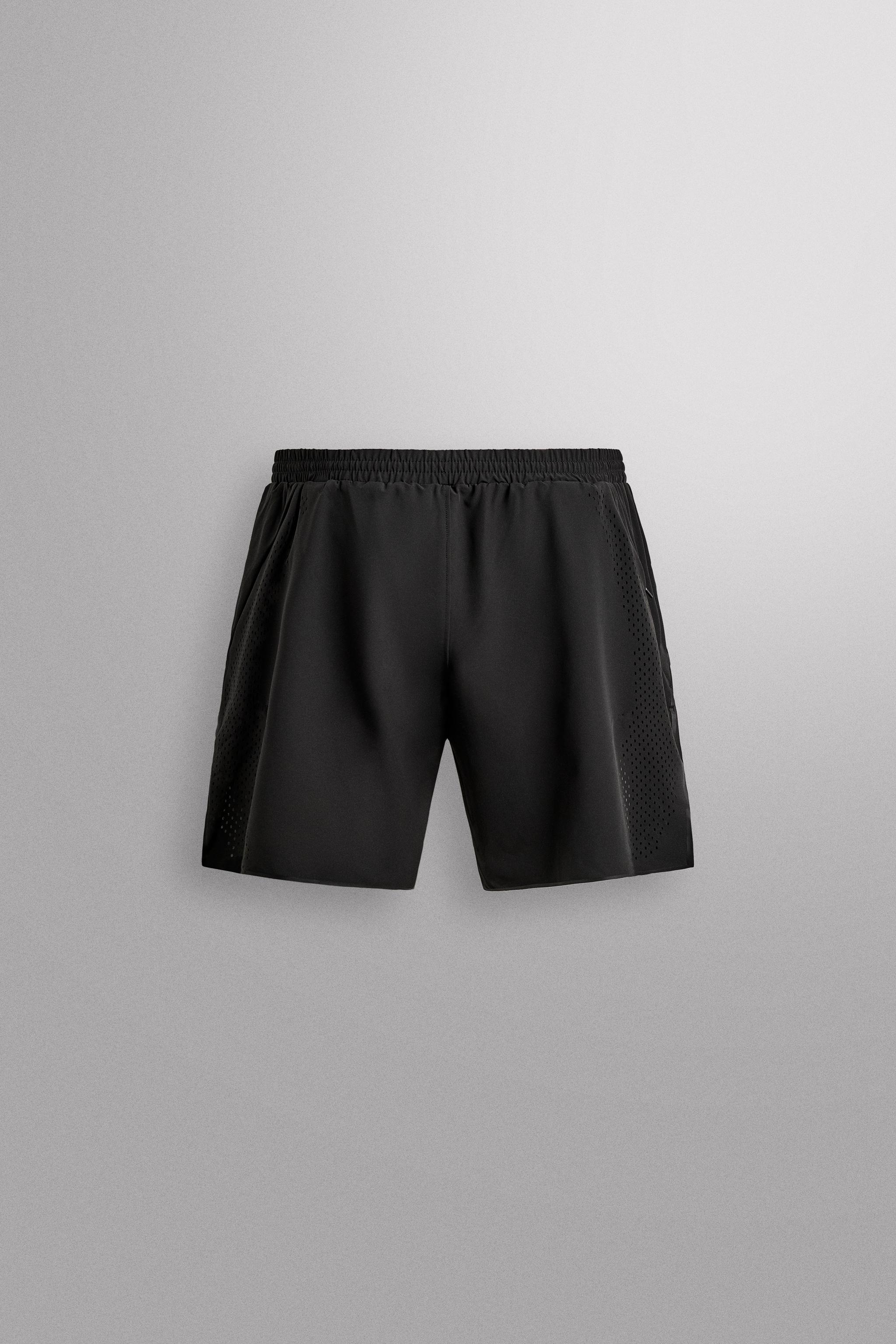9" COMBINATION PERFORATED SHORTS