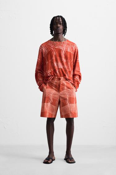 CONJUNTO BAÑADOR GRÁFICOS © OTIS KWAME KYE QUAICOE - Azul / Lavanda de Zara