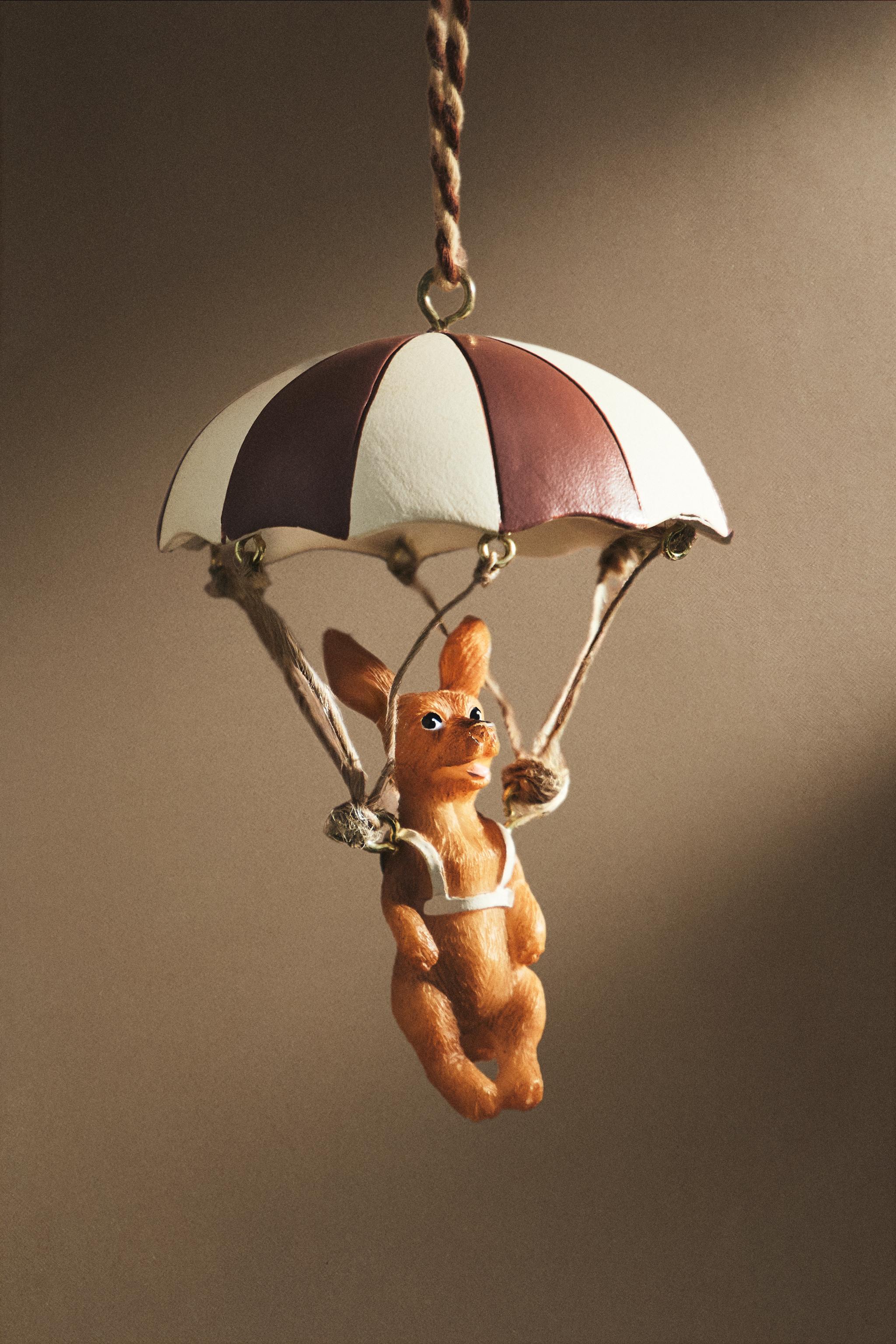 DÉCORATION SAPIN CHIEN PARACHUTE NOËL