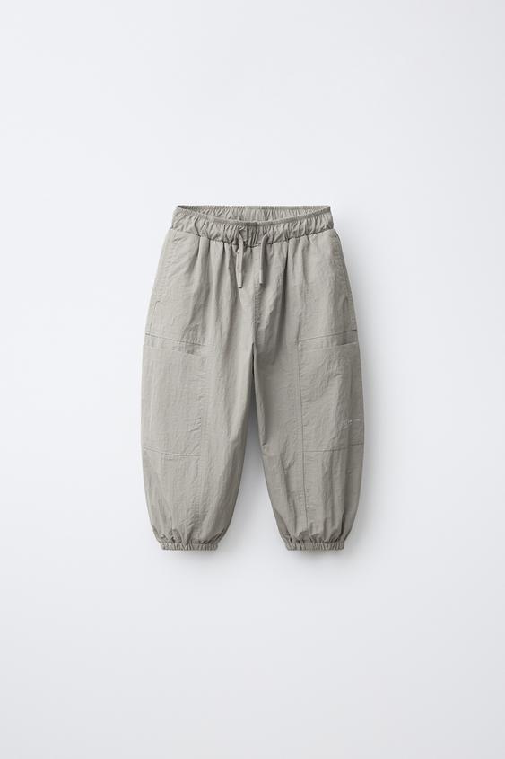 TECHNICAL CARGO TROUSERS - Grey by Zara - Image 0