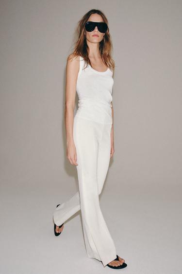 FEINSTRICK-TANKTOP - Weiß von Zara